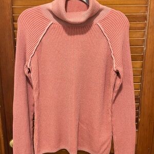 Abercrombie & Fitch Women's Cowl Neck Sweater - Coral